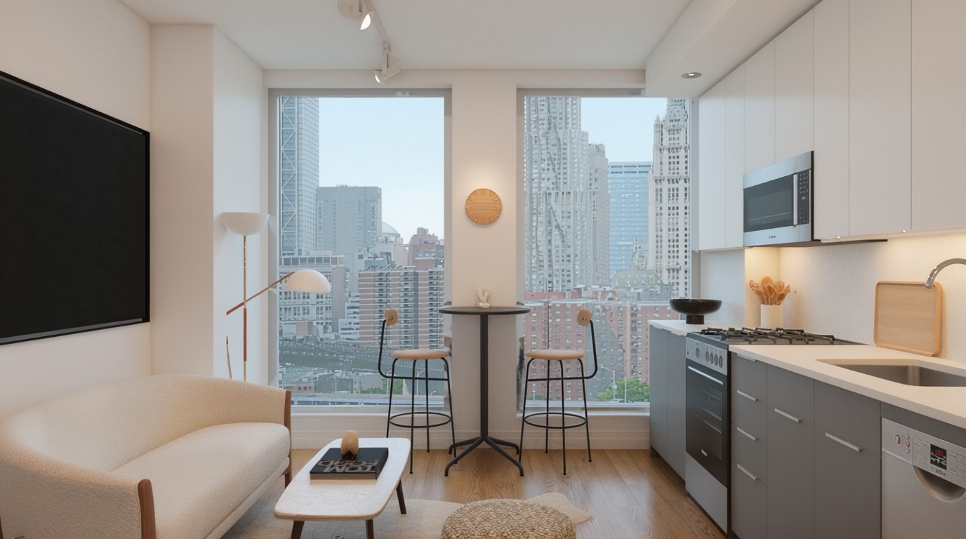 Living/Dining view 2