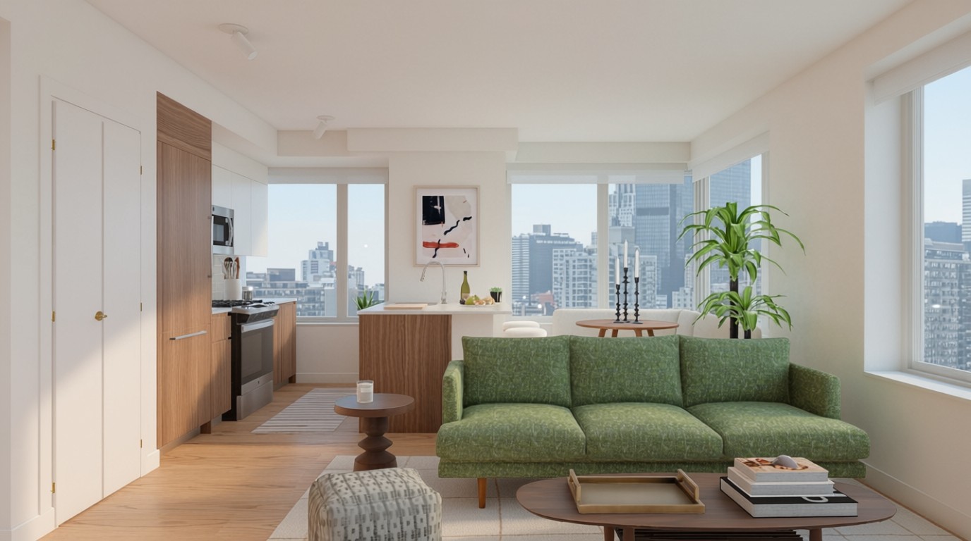 Living / Dining view 2