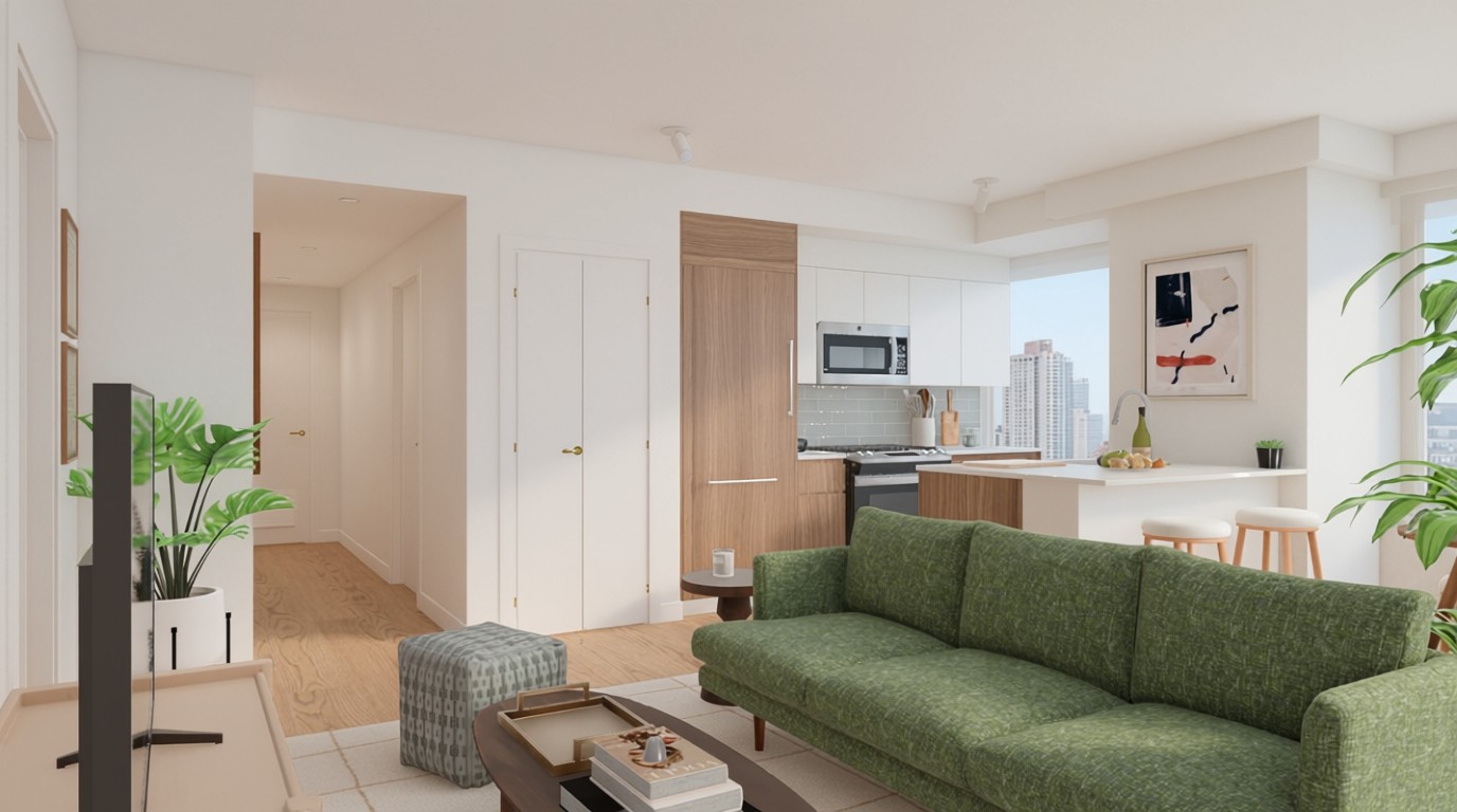 Living / Dining view 3