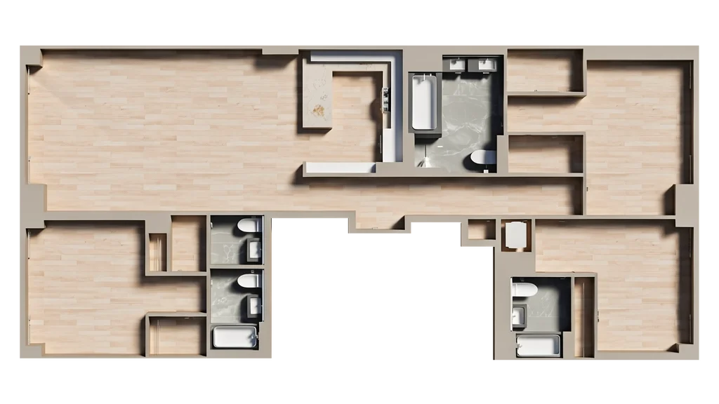 Unit #12B floor plan