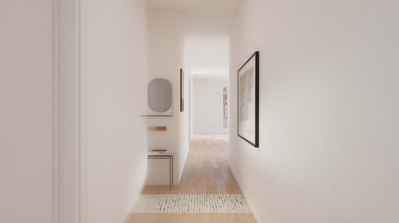 Entry Hallway view